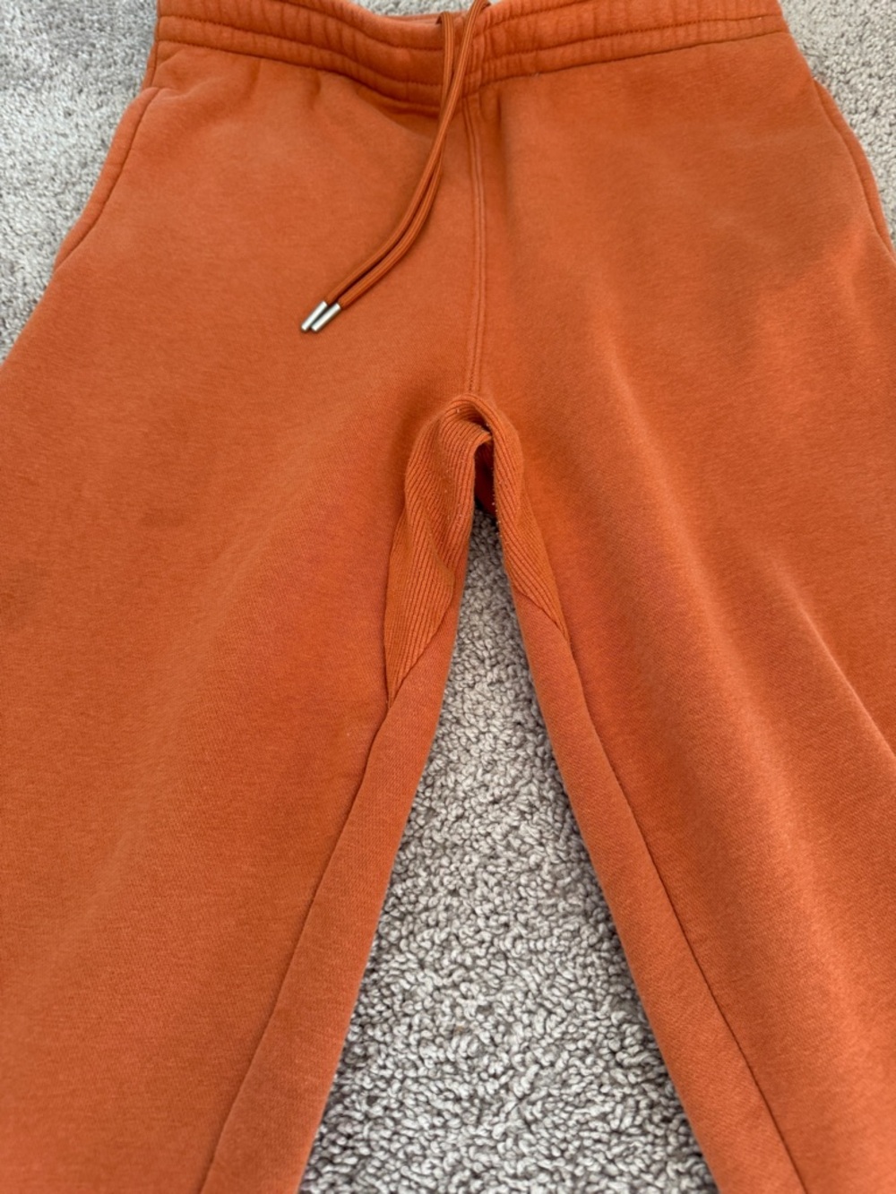 Men's Rust Drawstring Sweat Joggers - Picture 7 of 11